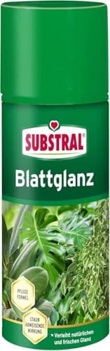 Substral Blattglanz Spray, 200 ml - beseitigt Kalkr&auml;nder und Staubbel&auml;ge, f&uuml;r alle Gr&uuml;npflanzen